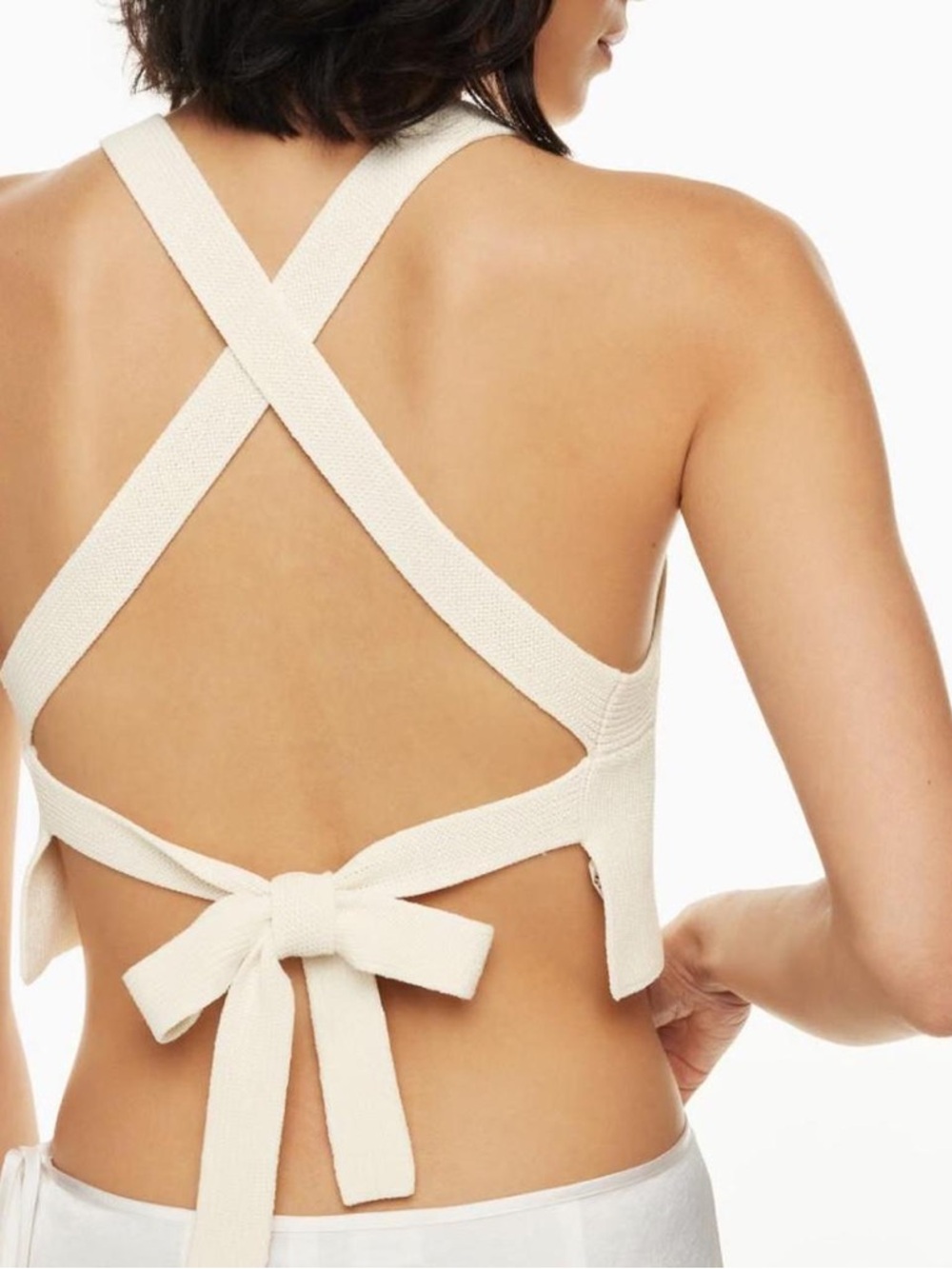 Aritzia Cayenne Top | Light Birch